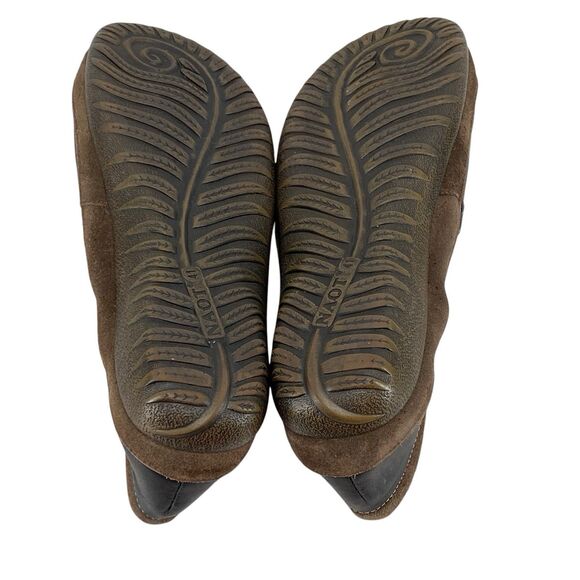 Naot Womens Matai Mary Jane Koru Flats Size 41 Swirl Design Pearl Black (HF18) - Picture 10 of 10